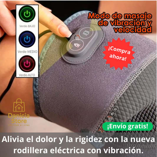🔥 Rodillera Eléctrica con Calor y Vibración: Alivio inmediato para tus rodillas